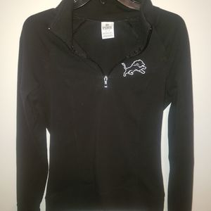 VS pink detroit lions pullover